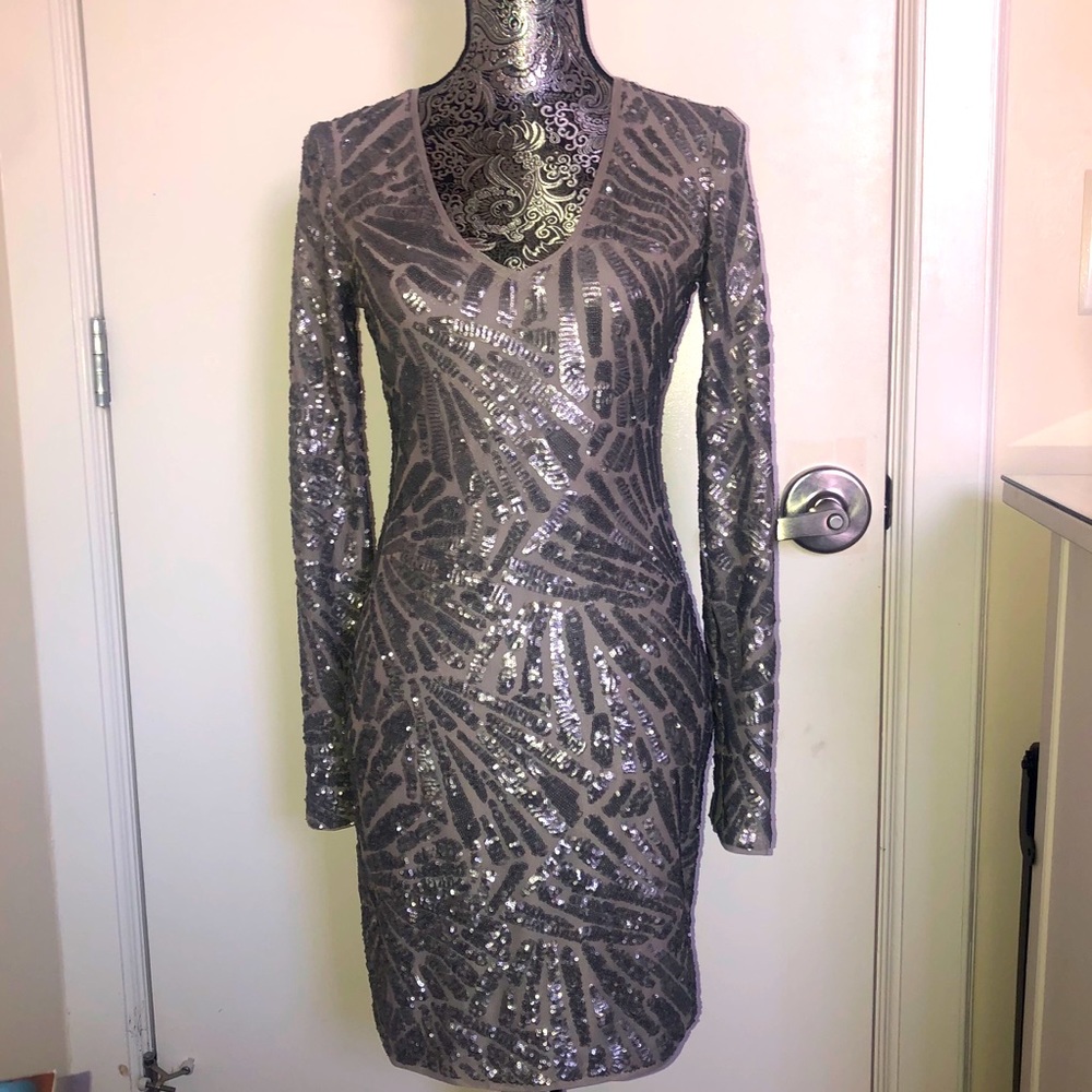 BCBG Max Azria Sequins dress
